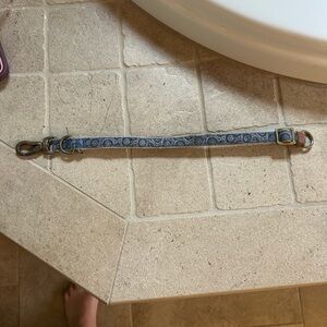 Blue Patterned Dog Collar